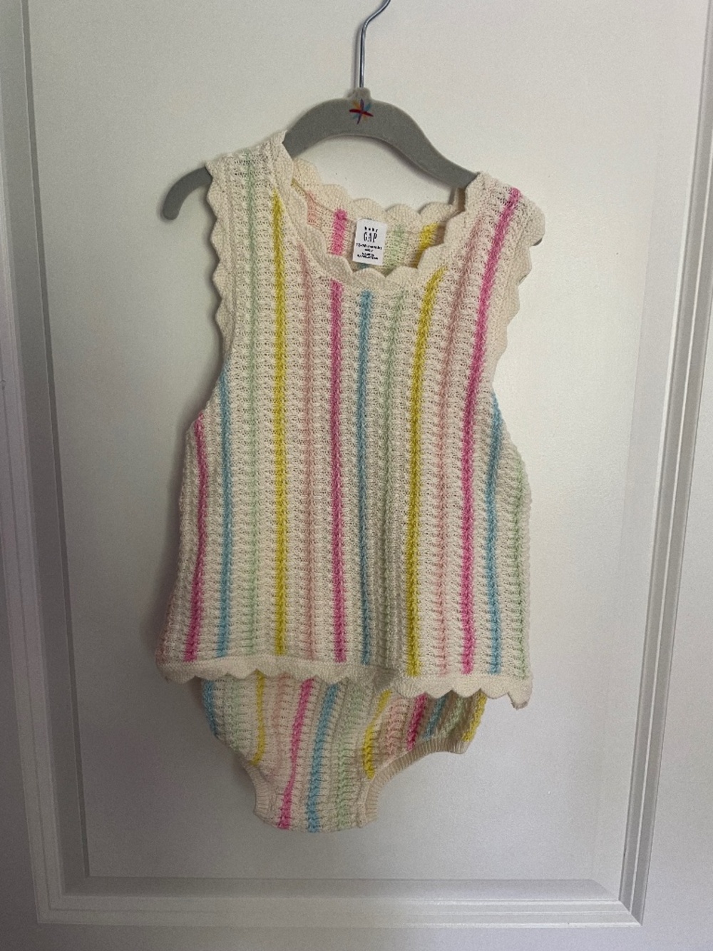 Gap multicolor knit two-piece outfit